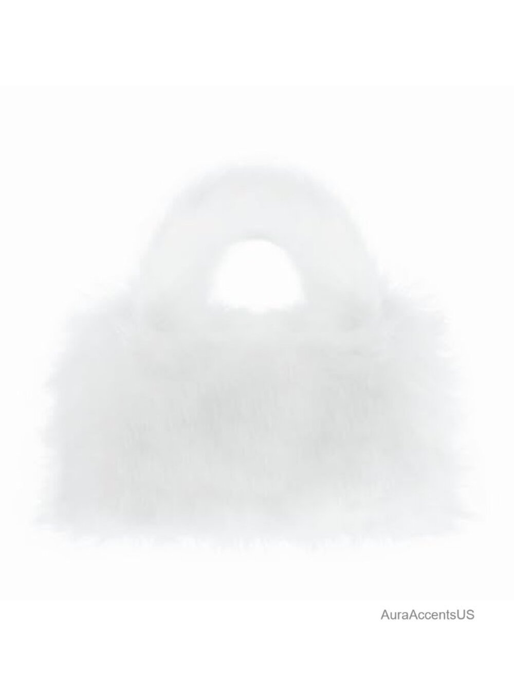 Faux Fur Handbag Purse Furry Hobo Bag Fuzzy Tote Bag for Women
